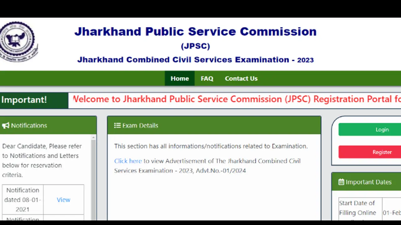 JPSC Combined Civil Services Exam 2023 Direct link JPSC Combined Civil Services Exam 2023 Direct link