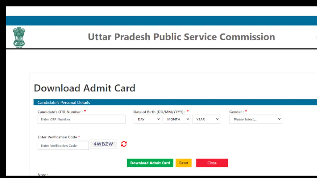 UPPSC RO/ARO admit card 2024 released UPPSC RO/ARO admit card 2024 released