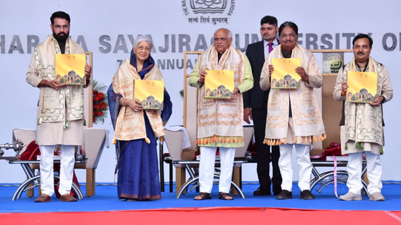 72nd Convocation of Maharaja Sayajirao University of Baroda 72nd Convocation of Maharaja Sayajirao University of Baroda