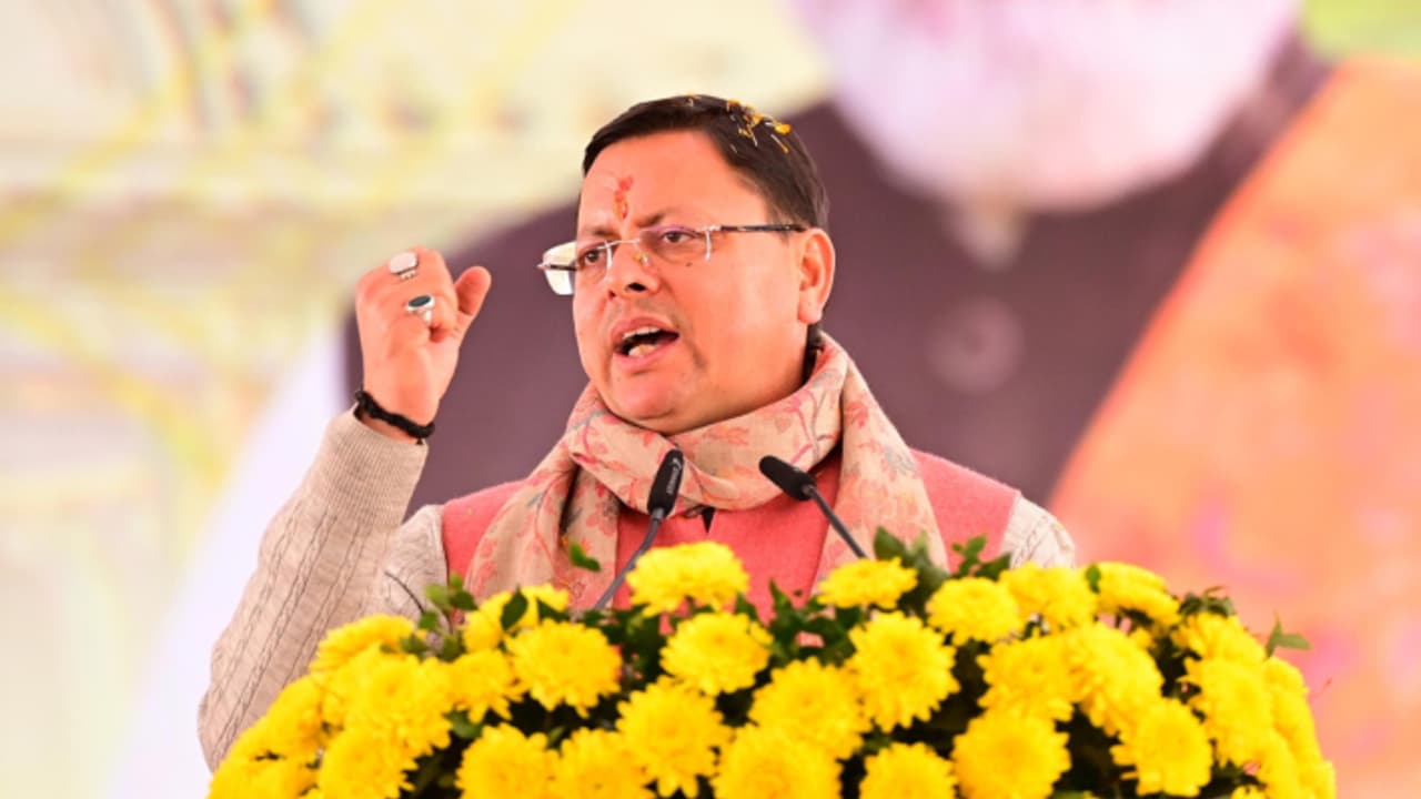 Pushkar singh dhami Pushkar singh dhami