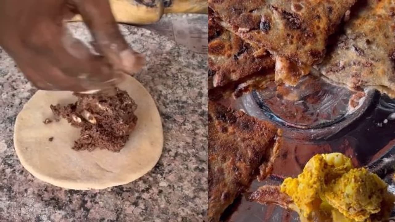 Chocolate Paratha Chocolate Paratha