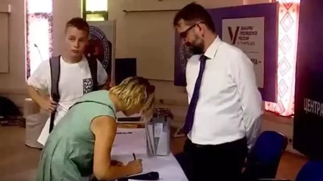 Voting in Kerala For Russian Presidential Elections Voting in Kerala For Russian Presidential Elections