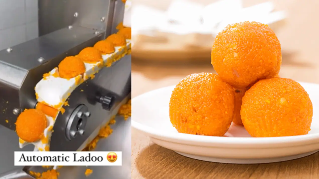 laddu machine viral video laddu machine viral video
