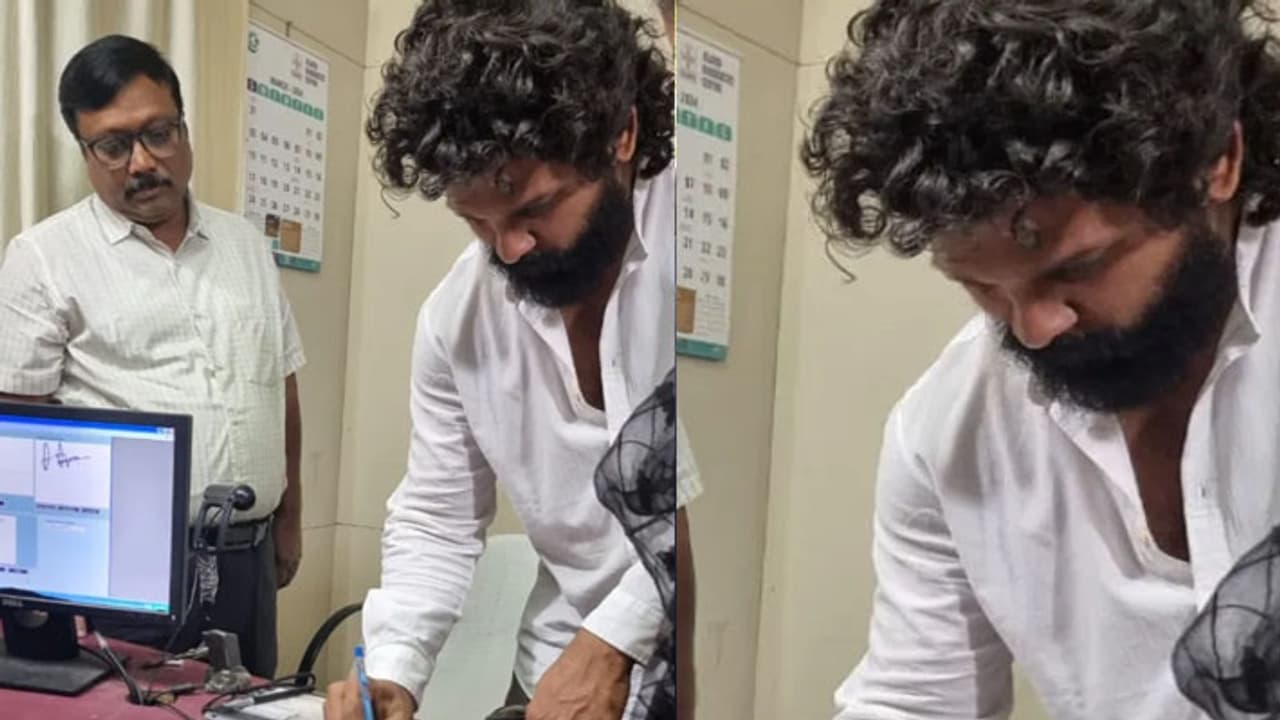 allu arjun arrested amid pushpa 2 shooting by hyderabad police allu arjun arrested amid pushpa 2 shooting by hyderabad police