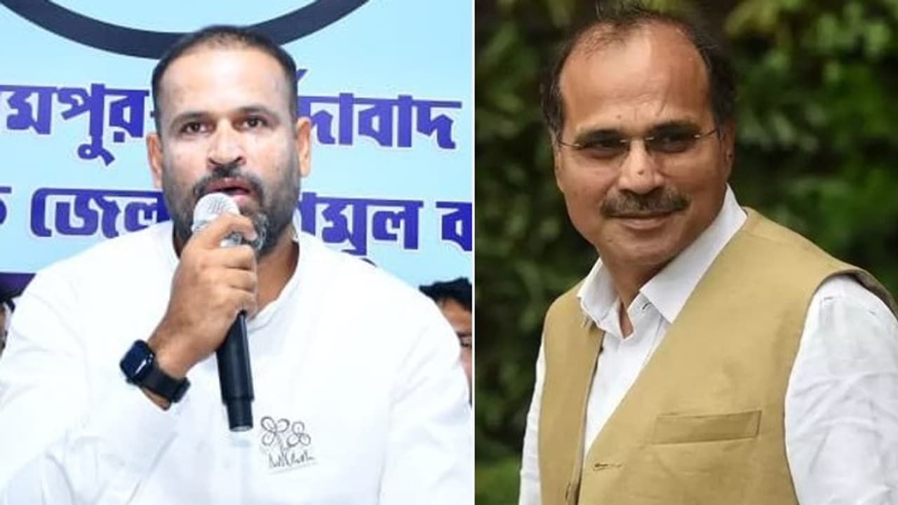 Yusuf Pathan vs Adhir Ranjan Chowdhury Yusuf Pathan vs Adhir Ranjan Chowdhury