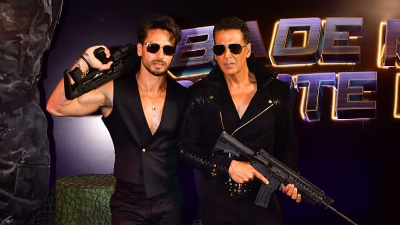 akshay kumar tiger shroff film bade miyan chote miyan trailer launch event akshay kumar tiger shroff film bade miyan chote miyan trailer launch event