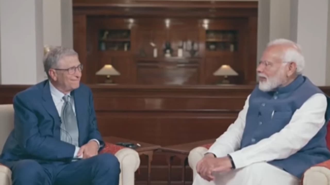 Bill gates Modi Bill gates Modi