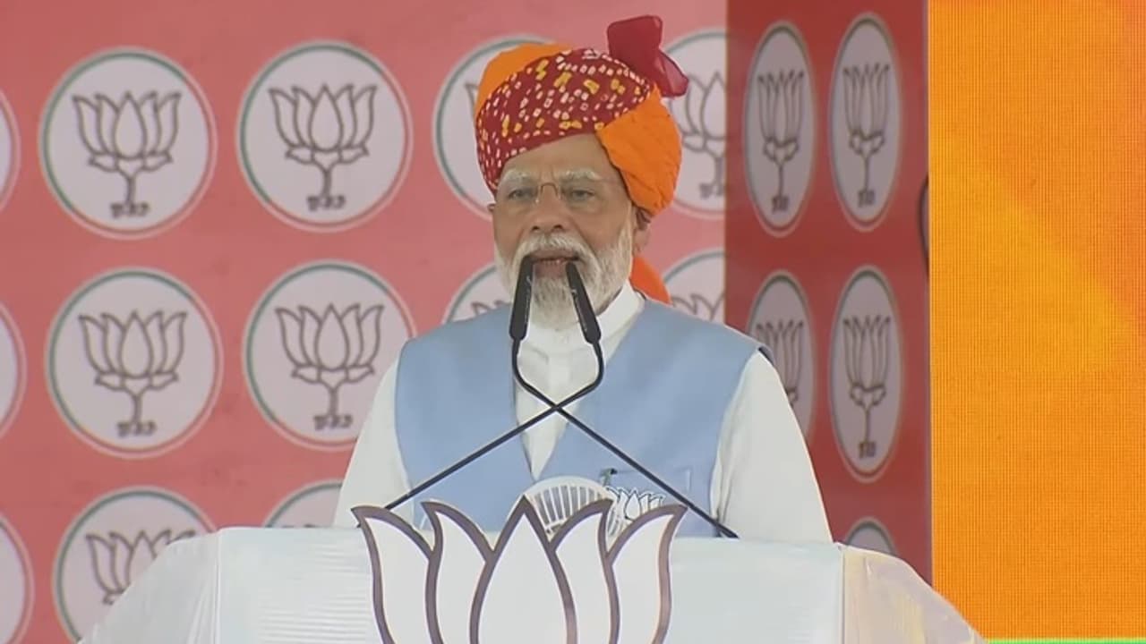Narendra Modi rally in Rajasthan Narendra Modi rally in Rajasthan