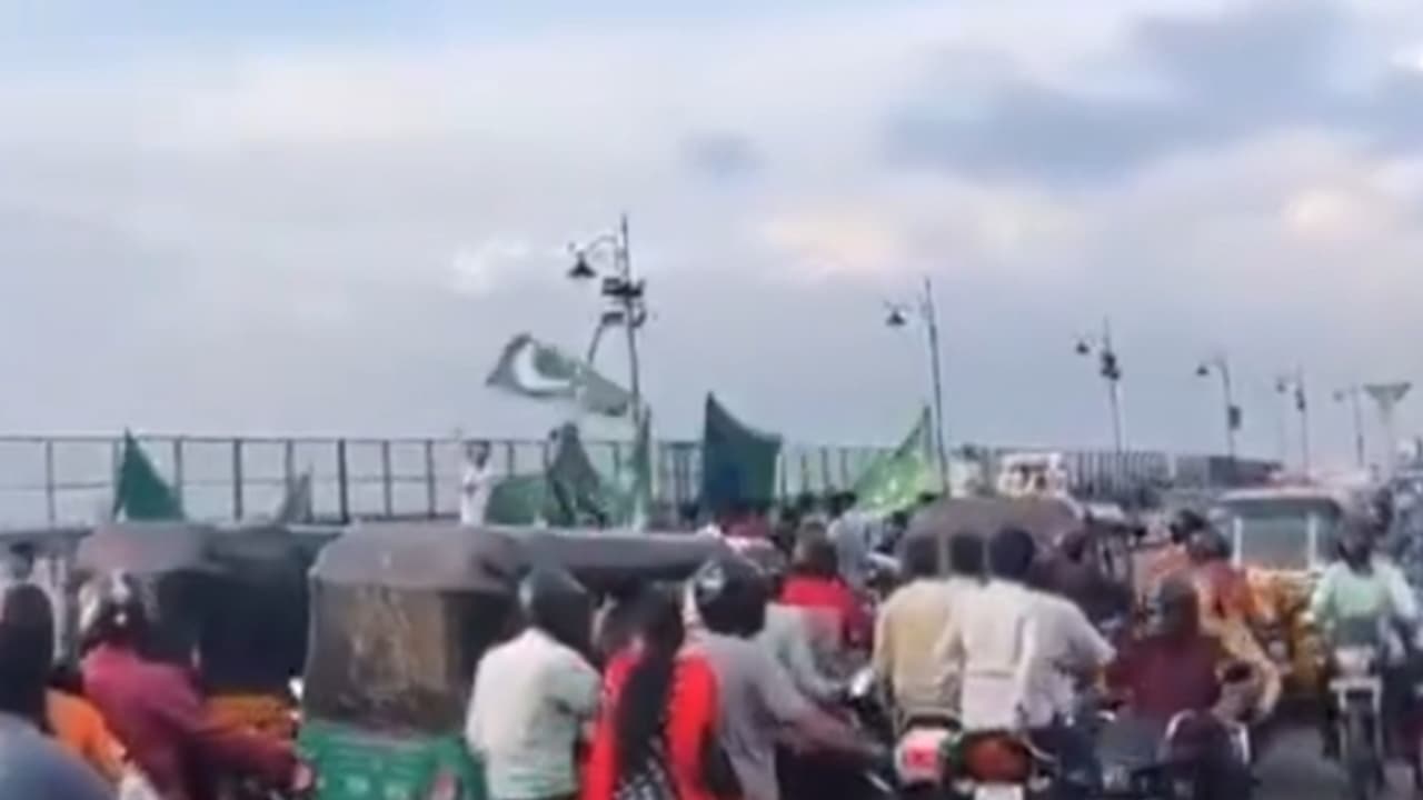 Hyderabad Pakistani supporters