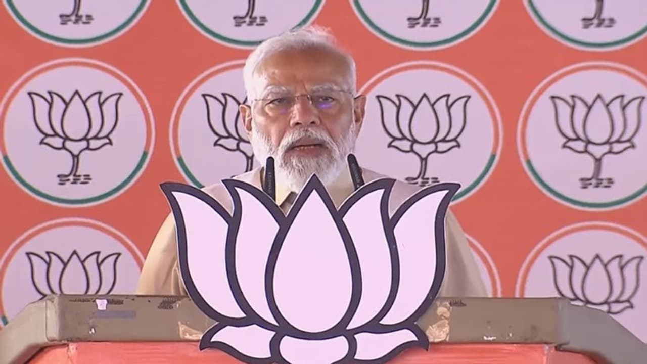 Narendra Modi rally in Pilibhit