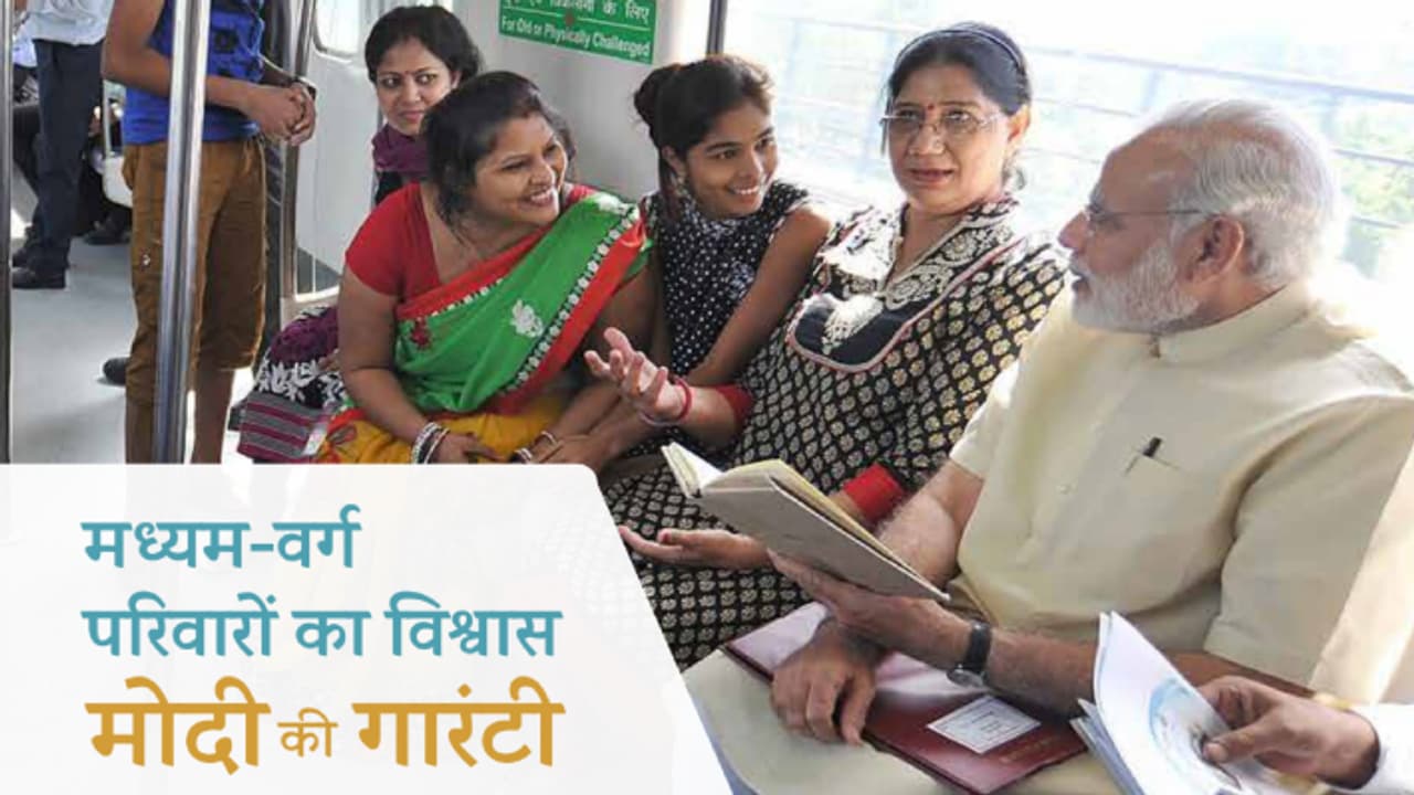 BJP Manifesto for MIDDLE CLASS BJP Manifesto for MIDDLE CLASS