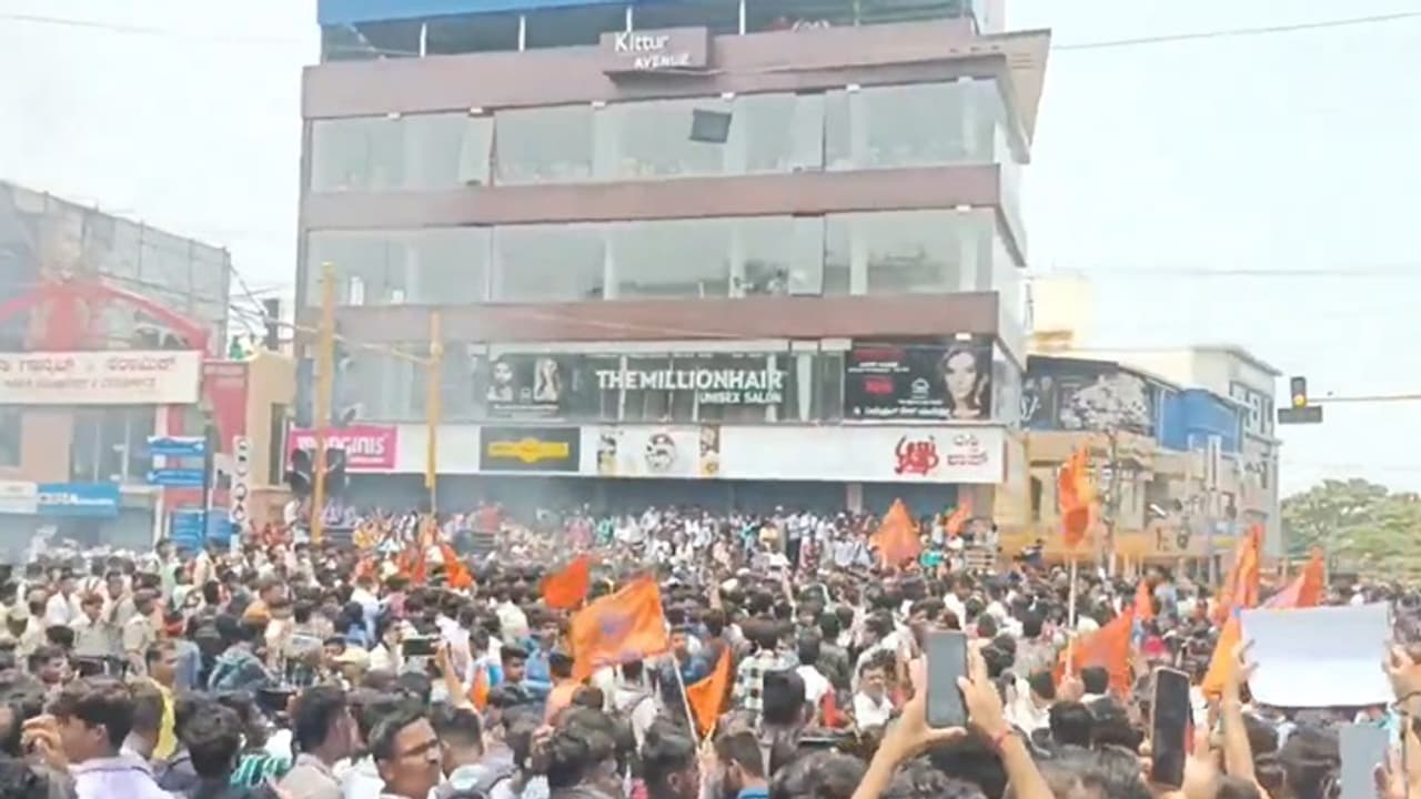 Neha Hiremath Murder Protest