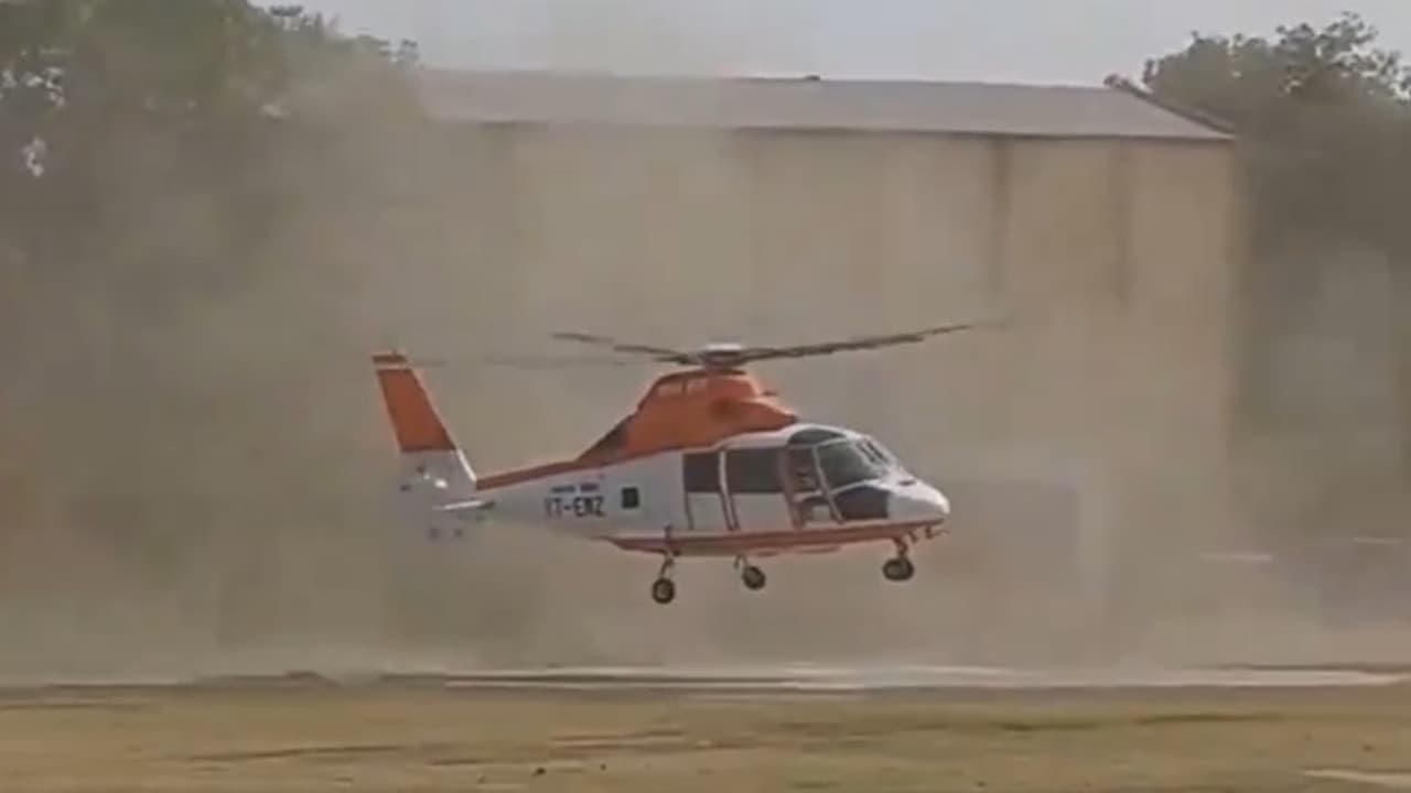 Amit Shah Chopper Loses Control Amit Shah Chopper Loses Control