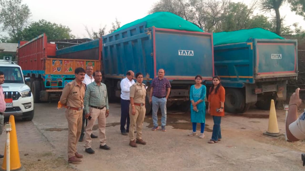 action against illegal mining in MP