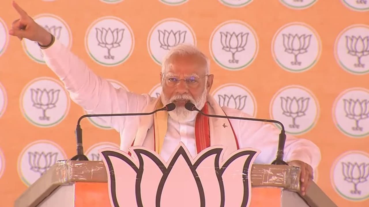 Narendra Modi Rally in Nabrangpur Narendra Modi Rally in Nabrangpur