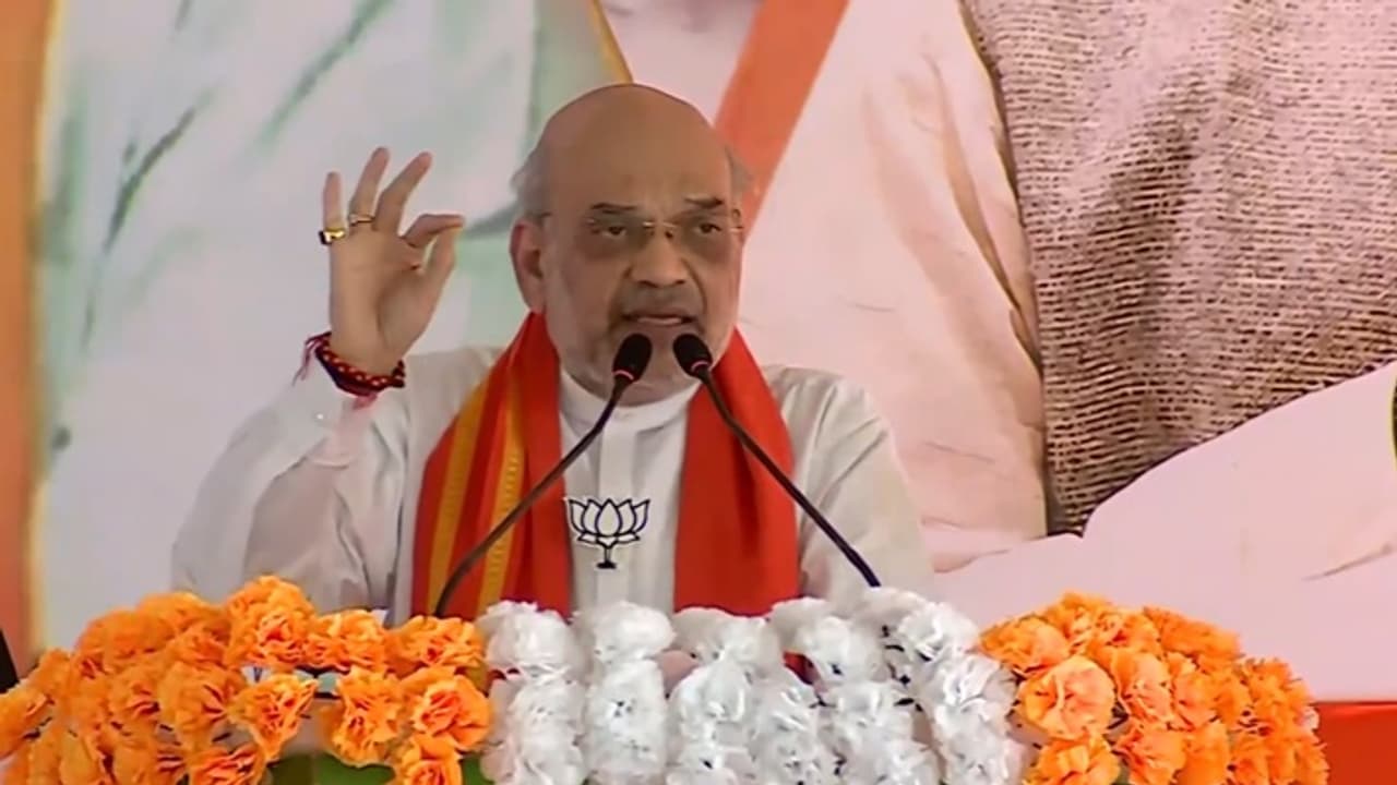 Amit Shah Rally in Bengal Amit Shah Rally in Bengal