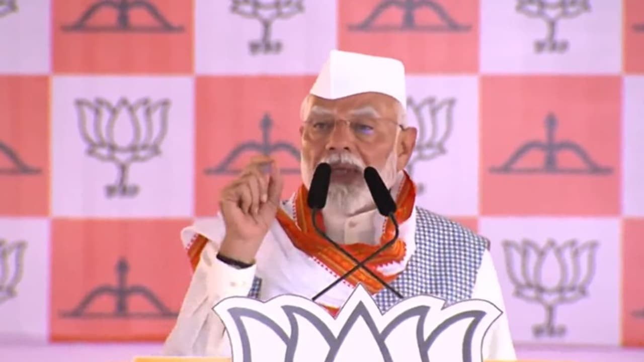 Narendra Modi Rally in Maharashtra Narendra Modi Rally in Maharashtra