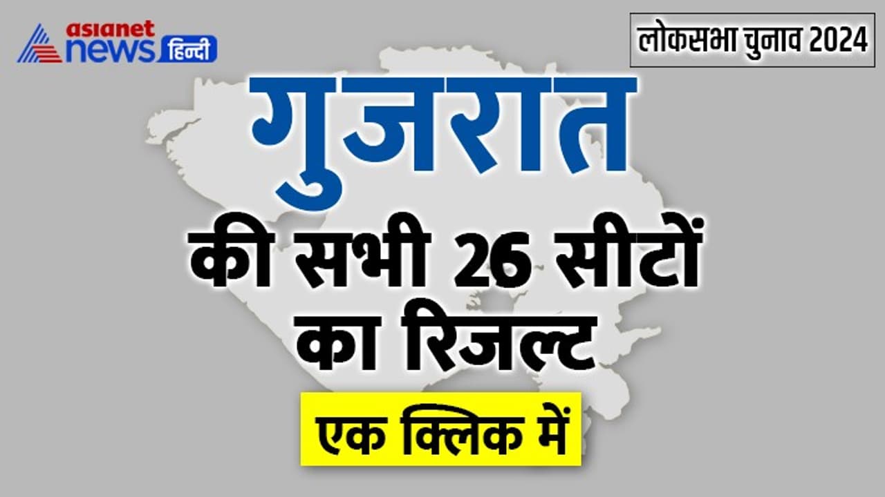 Gujarat Lok Sabha Election 2024 Result