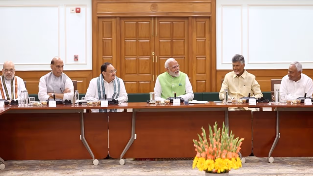 Narendra Modi NDA Meeting Narendra Modi NDA Meeting
