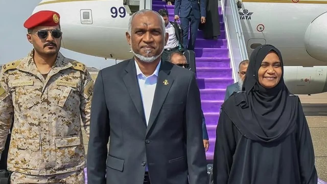 Maldives President Mohamed Muizzu 