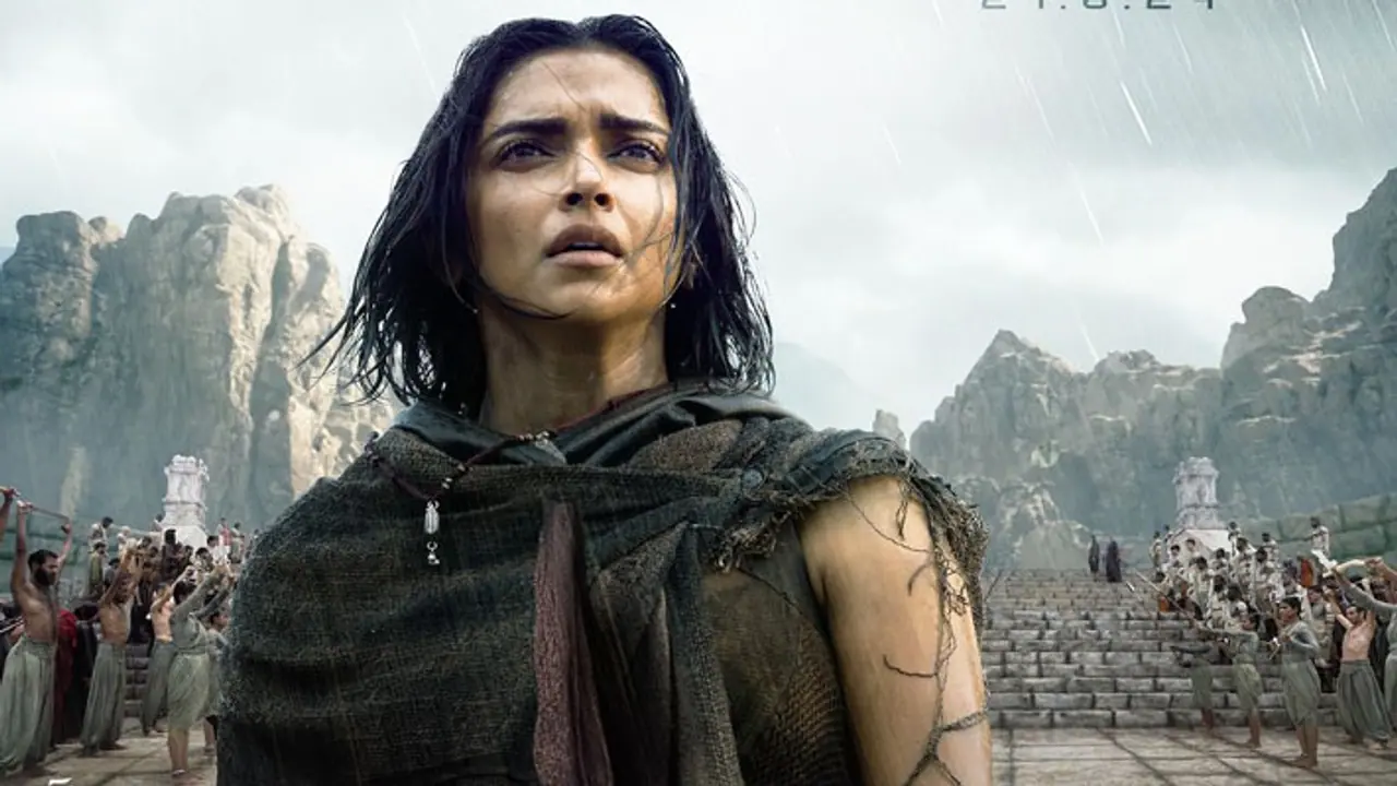 deepika padukone new look kalki 2898 ad poster