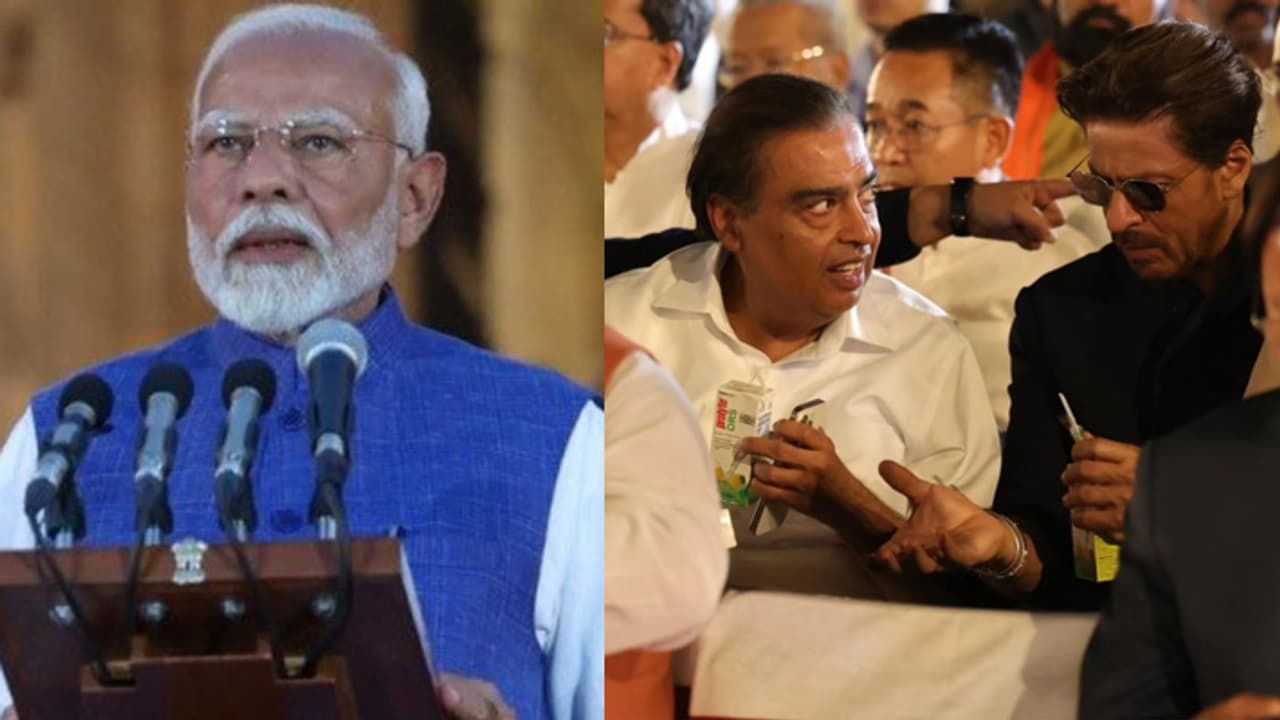 Shah Rukh Khan At PM Modi Oath Taking Ceremony