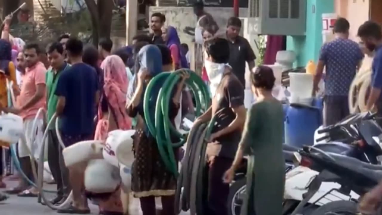 water crisis in delhi
