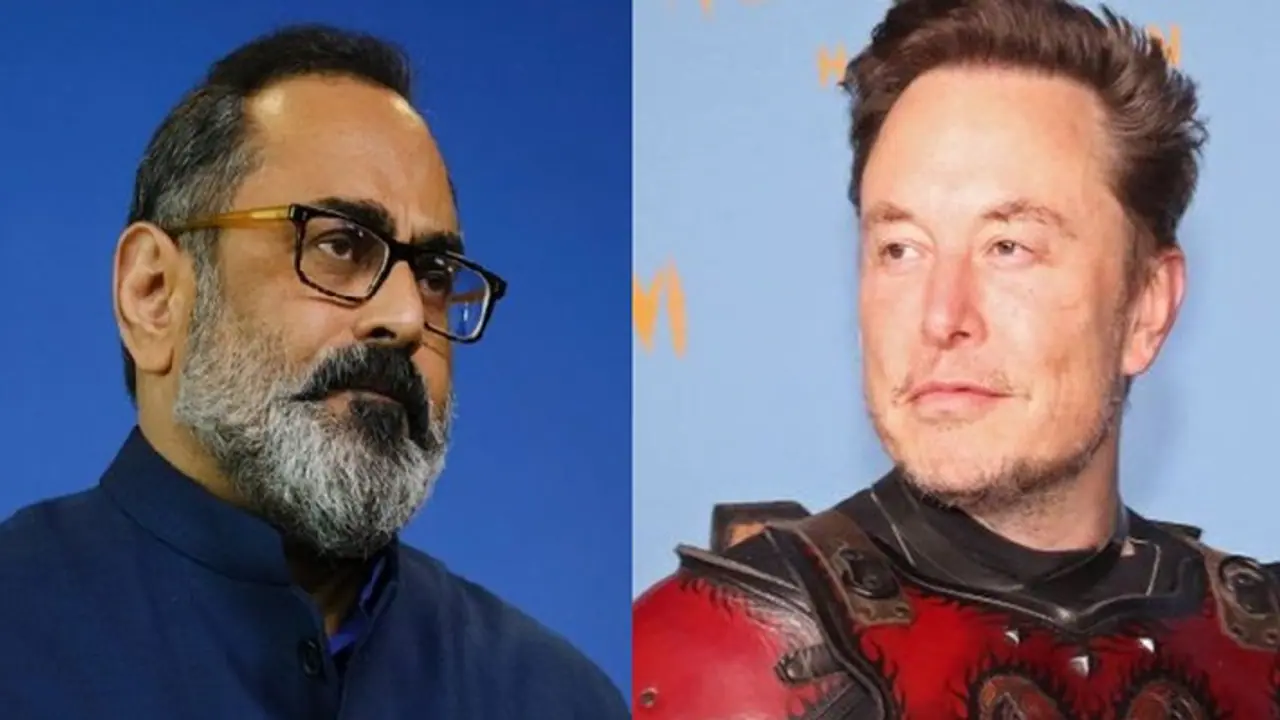 Rajeev Chandrasekhar Elon Musk Rajeev Chandrasekhar Elon Musk
