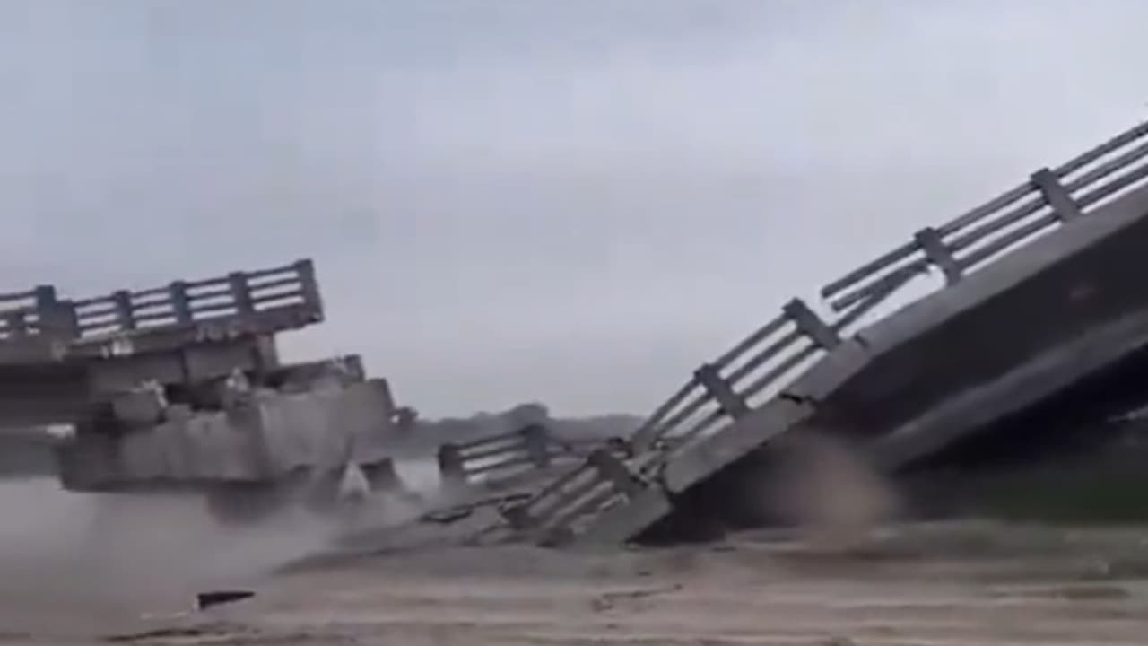 Bridge collpased in Arariya Bridge collpased in Arariya