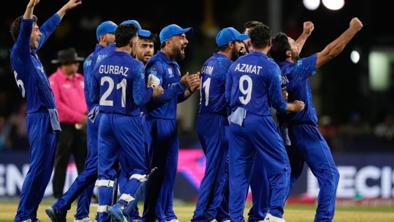 Afghanistan beat Australia Afghanistan beat Australia