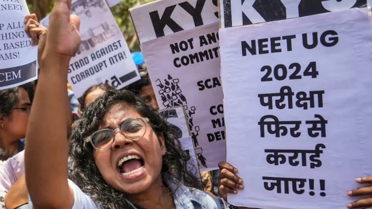 NEET UG row NEET UG row