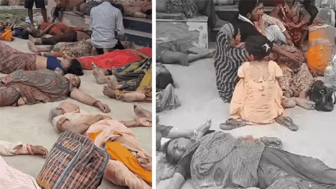 hathras accident latest pic