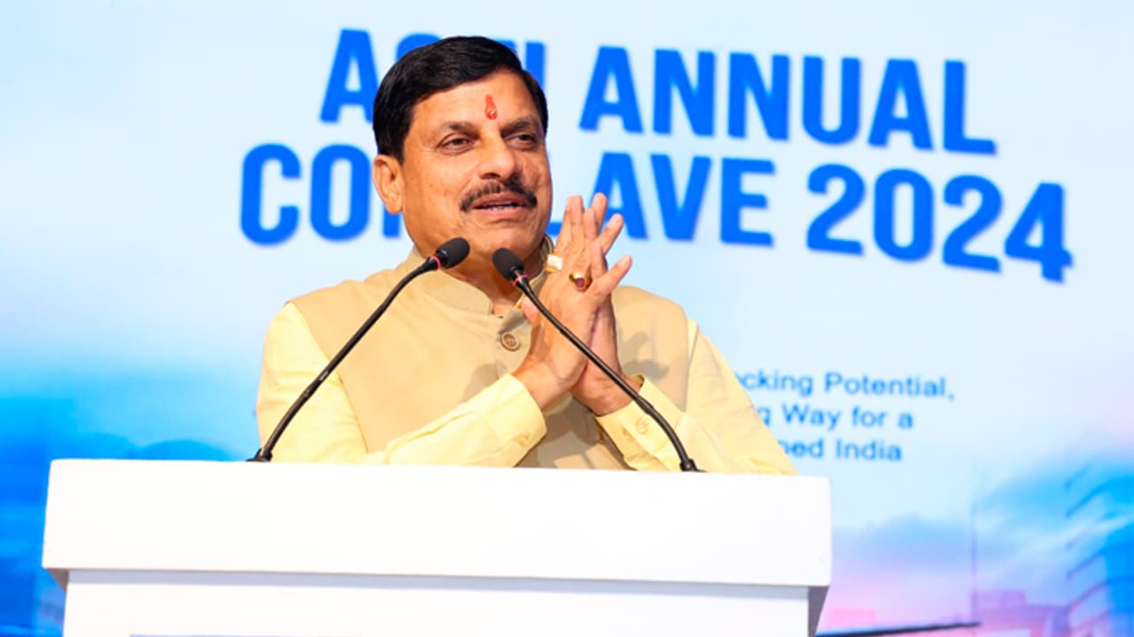 Mohan Yadav at Air Cargo Forum India conclave 2024 Mohan Yadav at Air Cargo Forum India conclave 2024