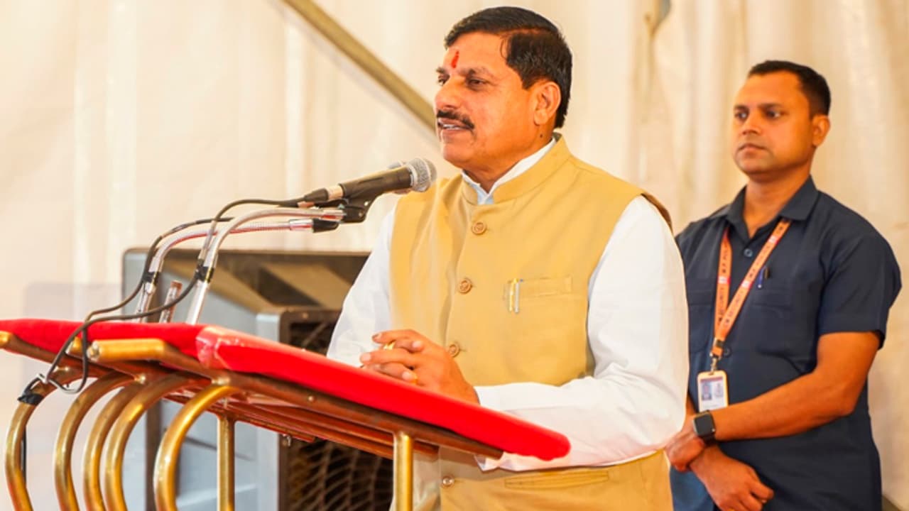 Mohan Yadav interactive session for Invest MP GIS 2025