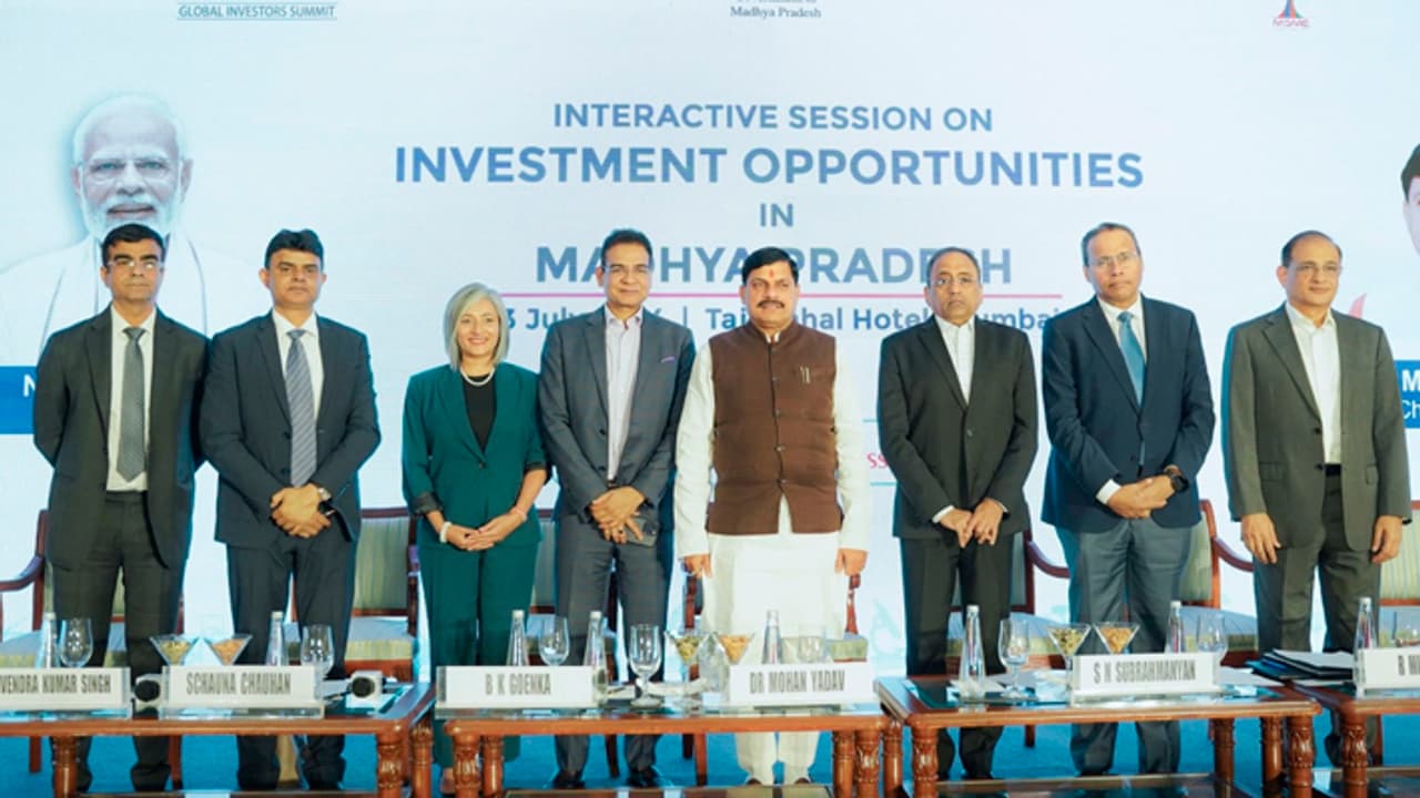 invest madhya pradesh global investors summit 2025 interactive session in Mumbai