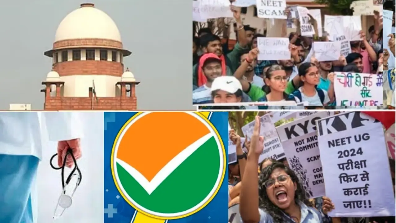 NEET UG 2024 SC Hearing cji nta iit delhi physics controversial question marking scheme supreme court re exam result cancellation latest news xat