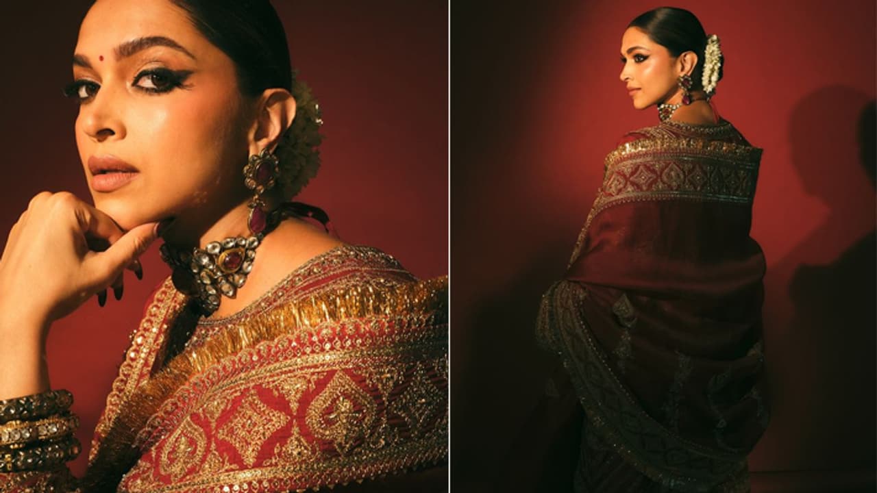 Deepika Padukone Red Salwar Suit Deepika Padukone Red Salwar Suit