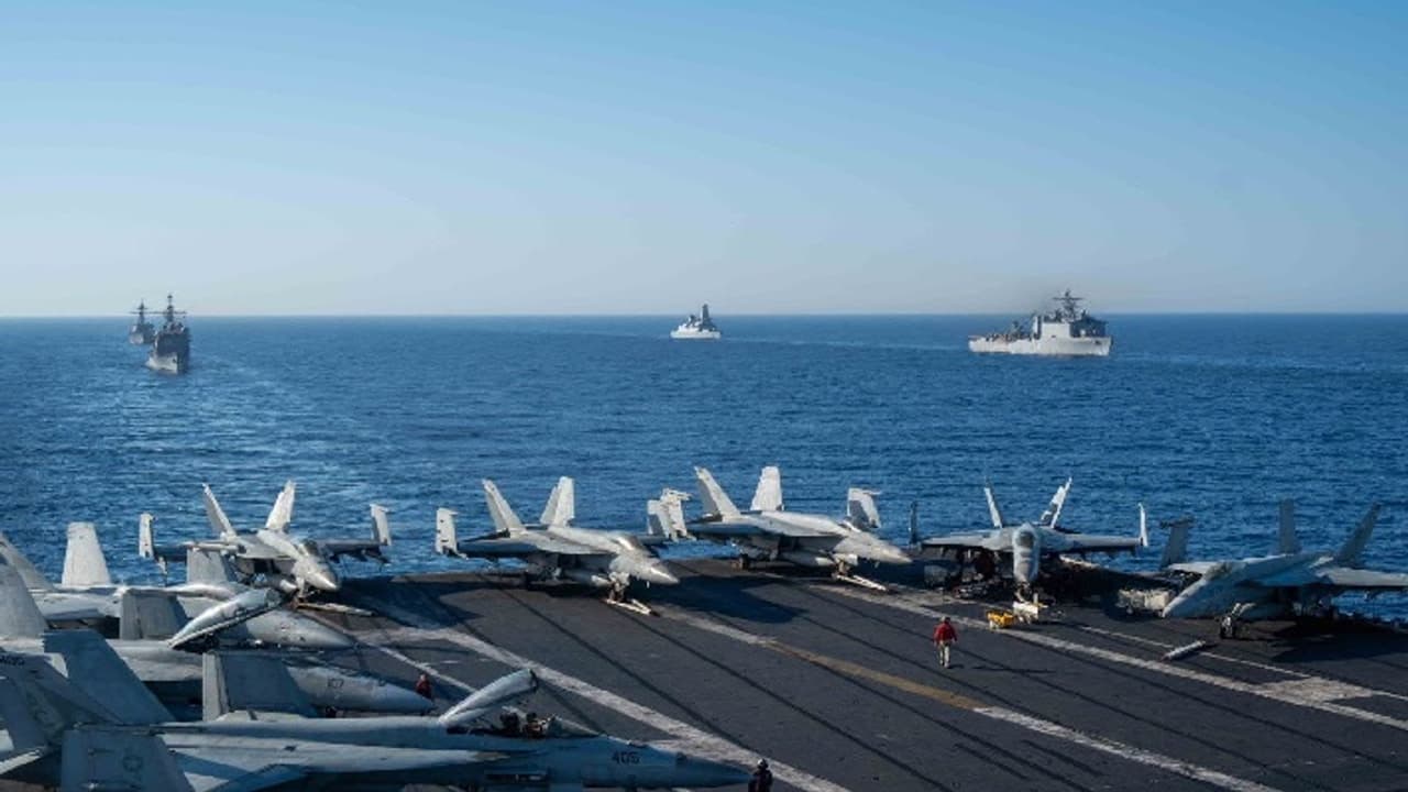 US carrier strike group 