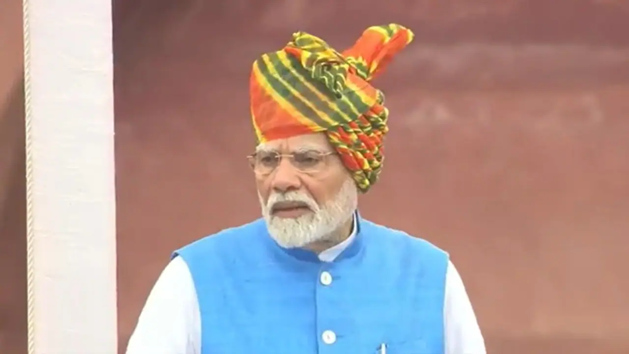 PM Narendra Modi speech from red fort PM Narendra Modi speech from red fort