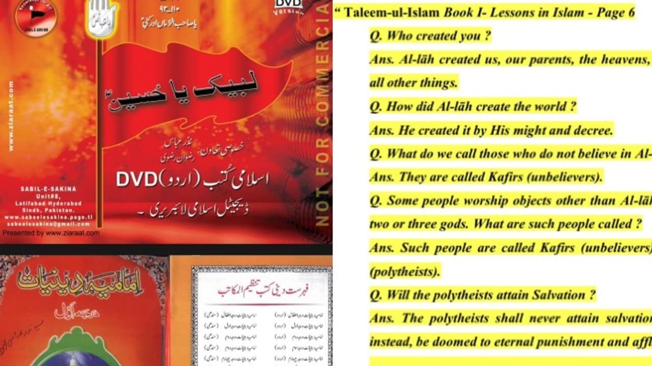 Pakistan published books in Bihar madrassas 