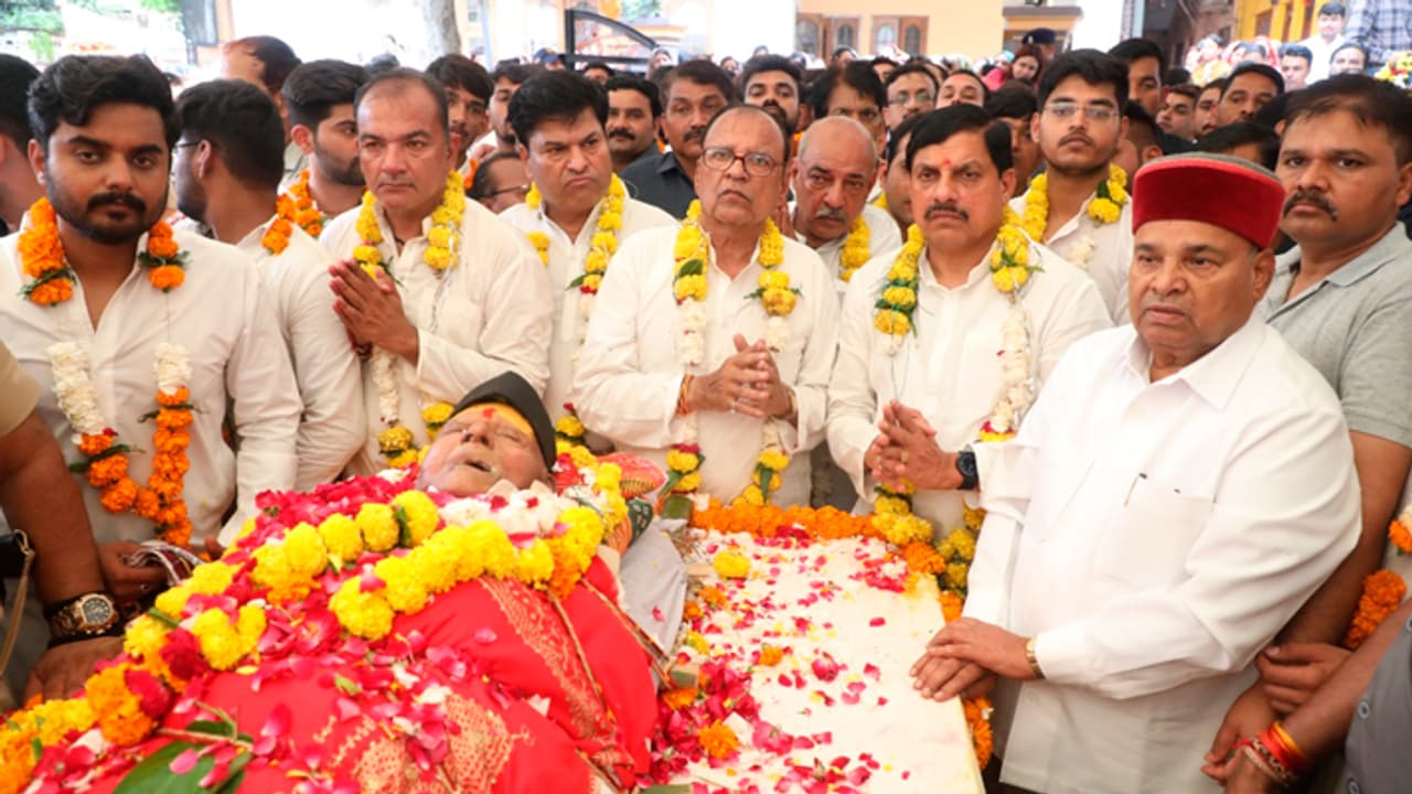 mohan yadav father dies