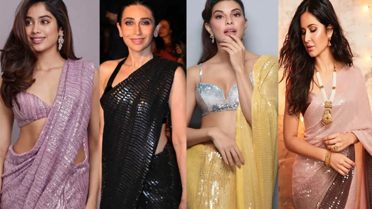 Sequins Saree Sequins Saree