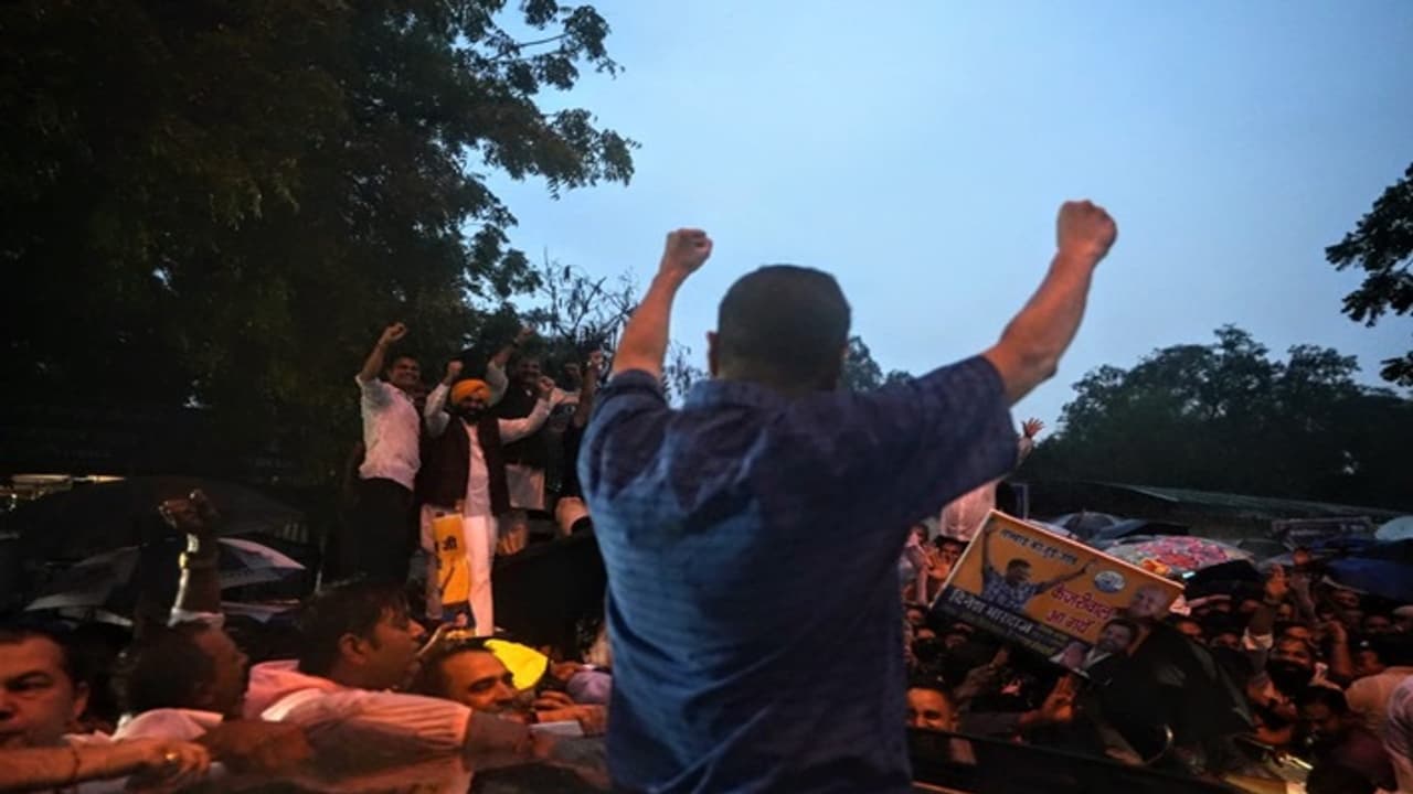 Arvind Kejriwal Road Show