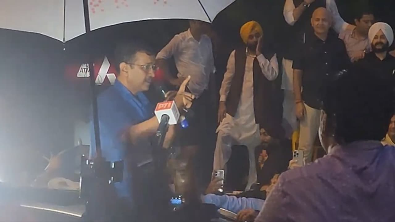 Arvind Kejriwal Road Show