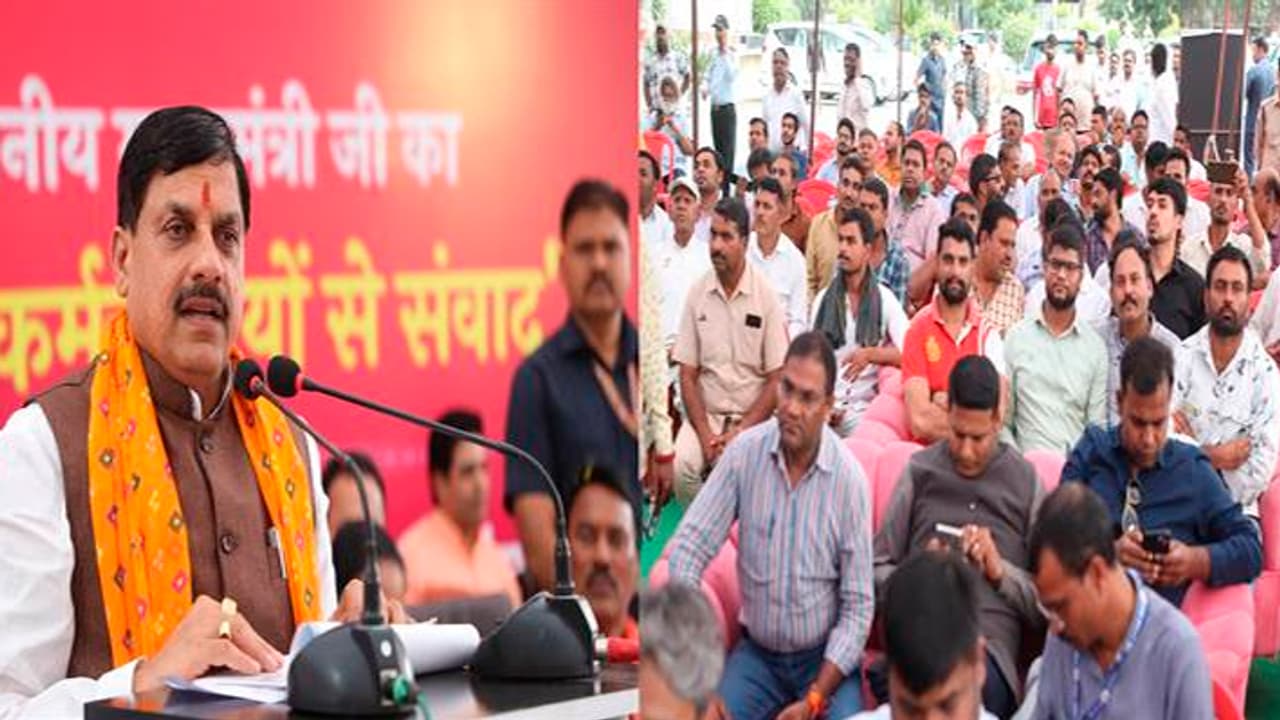 Mohan Yadav at Indore Sanchi Milk Plant Mohan Yadav at Indore Sanchi Milk Plant