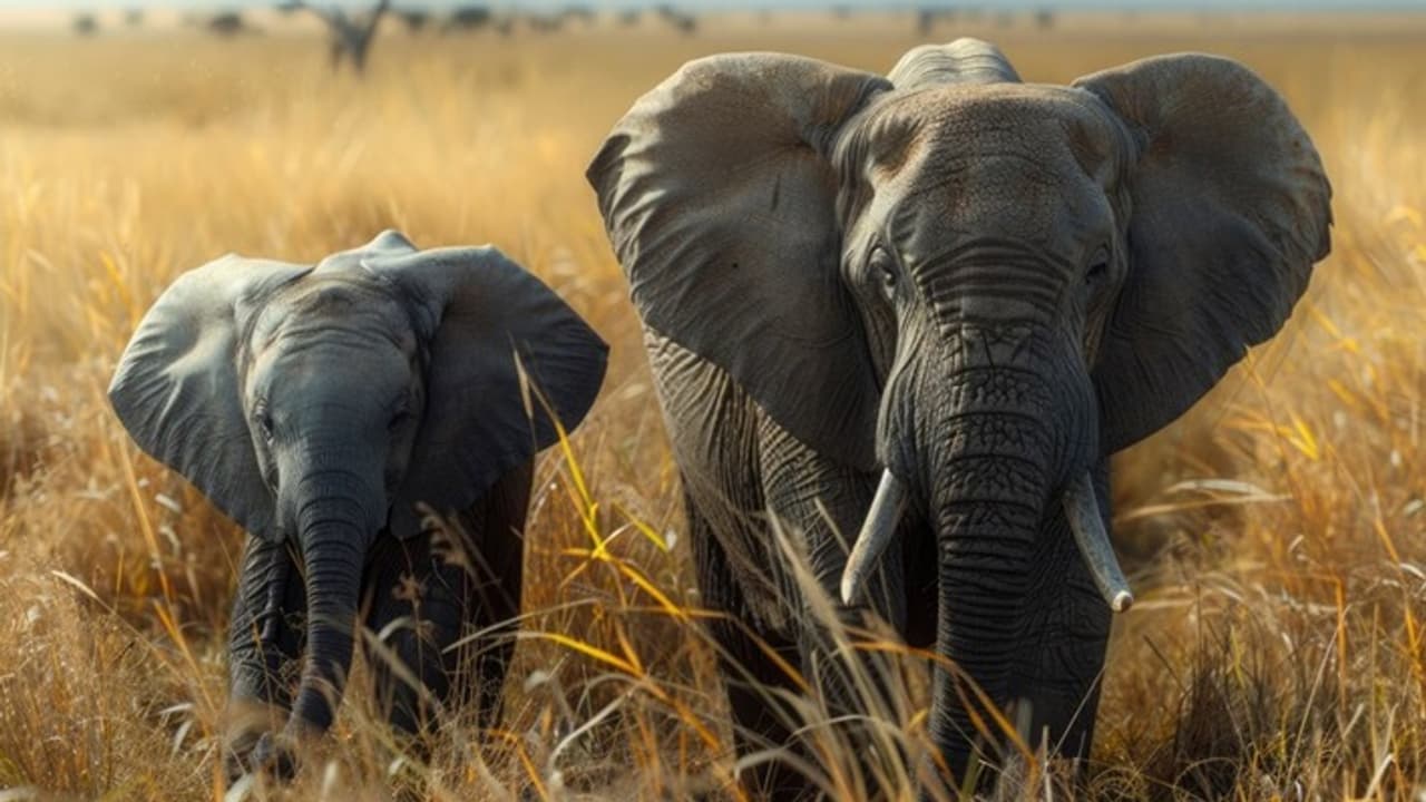wild elephants