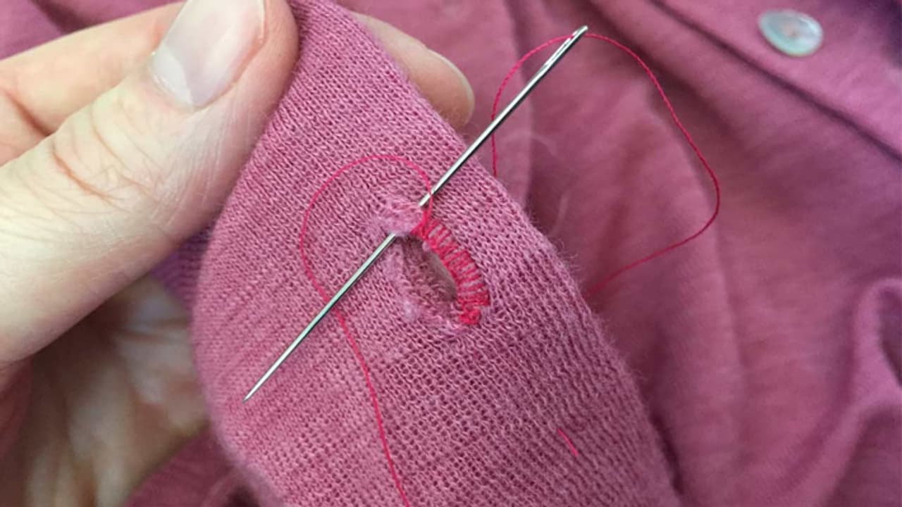 how to fix cut and torn dress