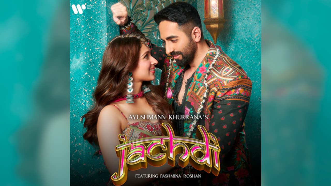 Ayushmann Khurrana song Jachdi poster