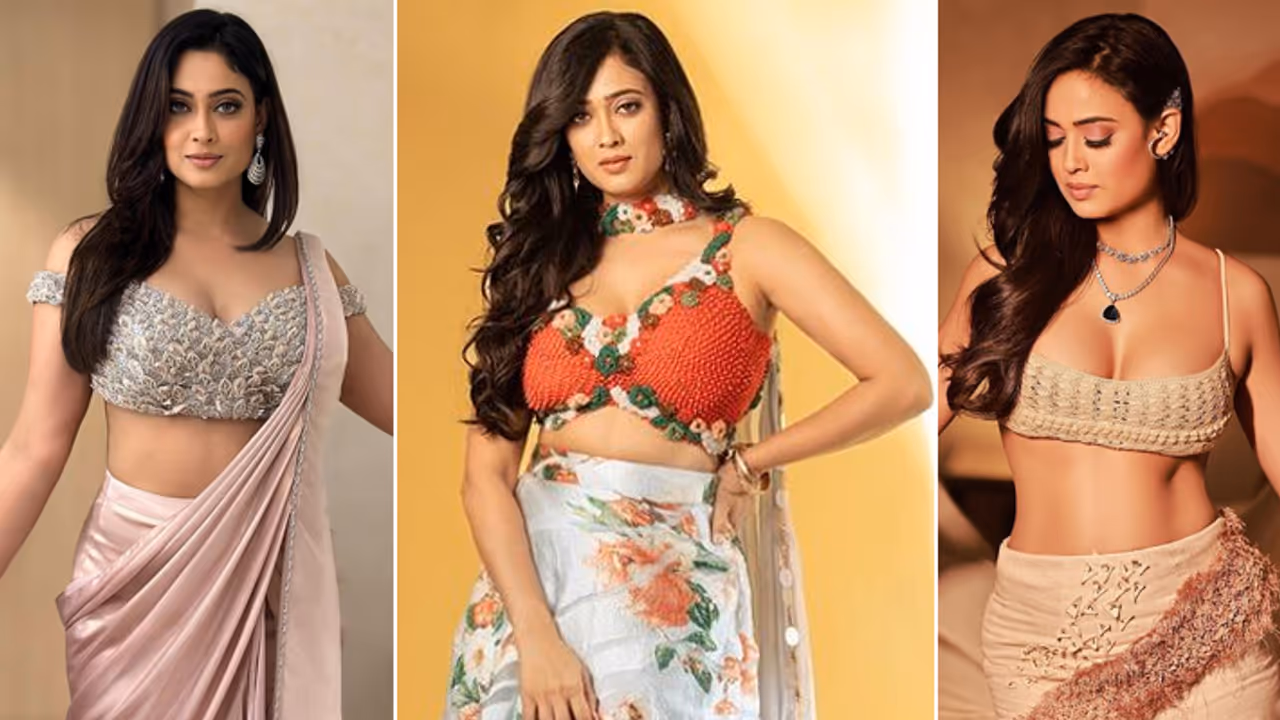 Shweta Tiwari blouse ideas for Karva Chauth 2024 Shweta Tiwari blouse ideas for Karva Chauth 2024