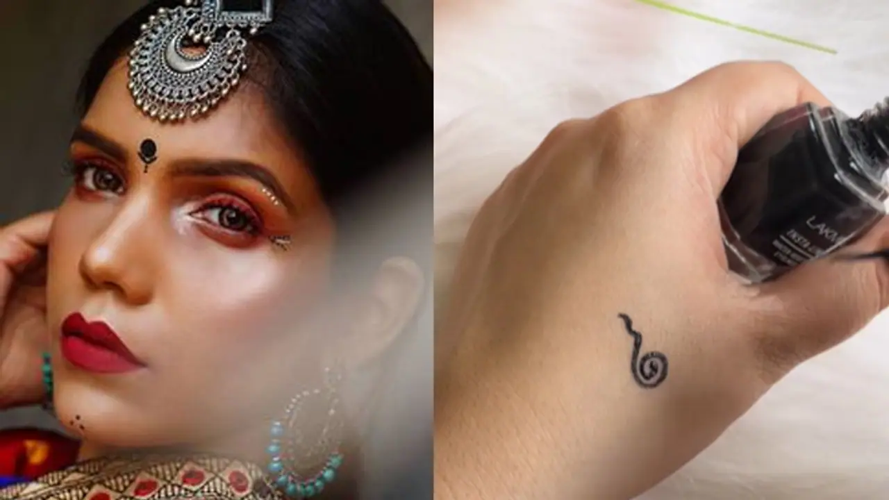 how to put stylish bindi with sponge how to put stylish bindi with sponge